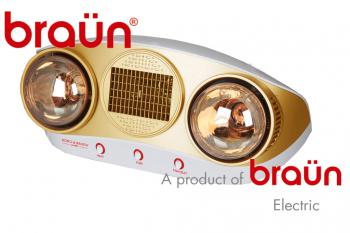 Đèn sưởi nhà tắm Braun Borg BU-16
