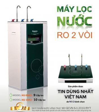 MÁY LỌC NƯỚC KANGAROO KG10A3 - 2 VÒI NÓNG LẠNH - 10 LÕI LỌC