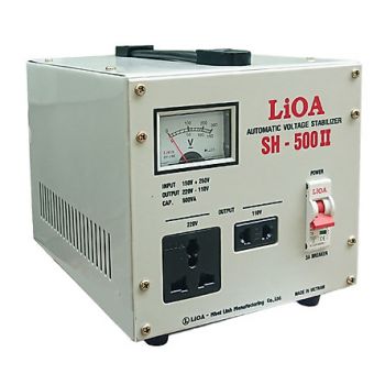 Ổn áp LiOA 0.5KVA SH-500 II dải 150V-250V 