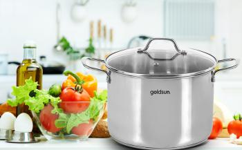 NỒI LUỘC GÀ INOX GOLDSUN GH27-F28SG