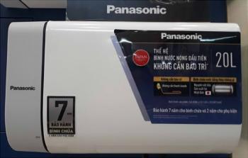 Bình tắm nước nóng 20L gián tiếp Panasonic DH-20HBMVW - hàng chính hãng