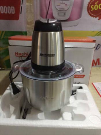 Máy xay thịt Hachimitsu HC-510 cối inox