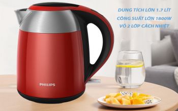 Ấm đun nước siêu tốc PHILIPS HD9329