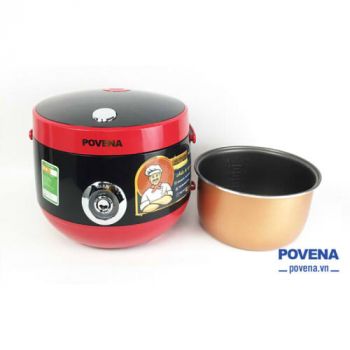 Nồi cơm điện nắp gài Povena PVN-RC1838, 1.8L