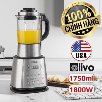 Máy Làm Sữa Hạt OLIVO X20, 1800W dung tích 1,75L, 14 Chức Năng Xay Nấu Đa Năng, Bảo Hành Chính Hãng 2 Năm