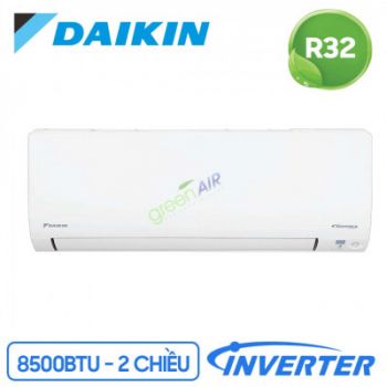 Điều Hòa Treo Tường Daikin Inverter 2 Chiều 8.500 BTU (FTXV25QVMV/RXV25QVMV) 