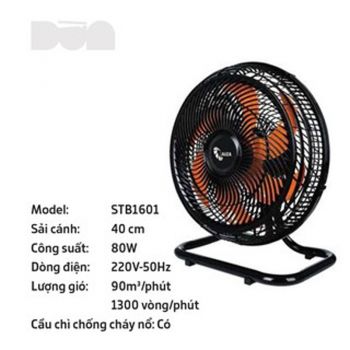 Quạt sàn ASIA Turbo fan VY636890- 80W