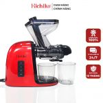 Máy ép chậm nguyên quả trục ngang cổ to Hichiko HC-3404