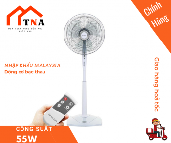 Quạt cây Sharp PJ-S40RV-WH/LG/DG có khiển, nhập Malaysia, chính hãng, bảo hành 12 tháng