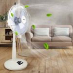 Quạt lửng Nanoco model NLF1623 (màu xanh, màu beige - 3 chế độ gió - công suất 47W)