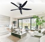 Quạt trần 5 cánh Panasonic F-60FEN, nanoeTM X ức chế 99.9% vi khuẩn, vi rút, khử 90% mùi khó chịu, giữ ẩm cho da và tóc