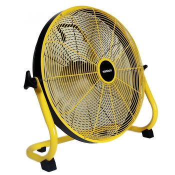 Quạt sạc sàn Nanoco, màu vàng, NRF1640L