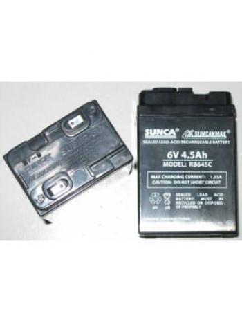 Ắc quy Sunca 6V 4.5ah RB645C/RC645C/RB640CS